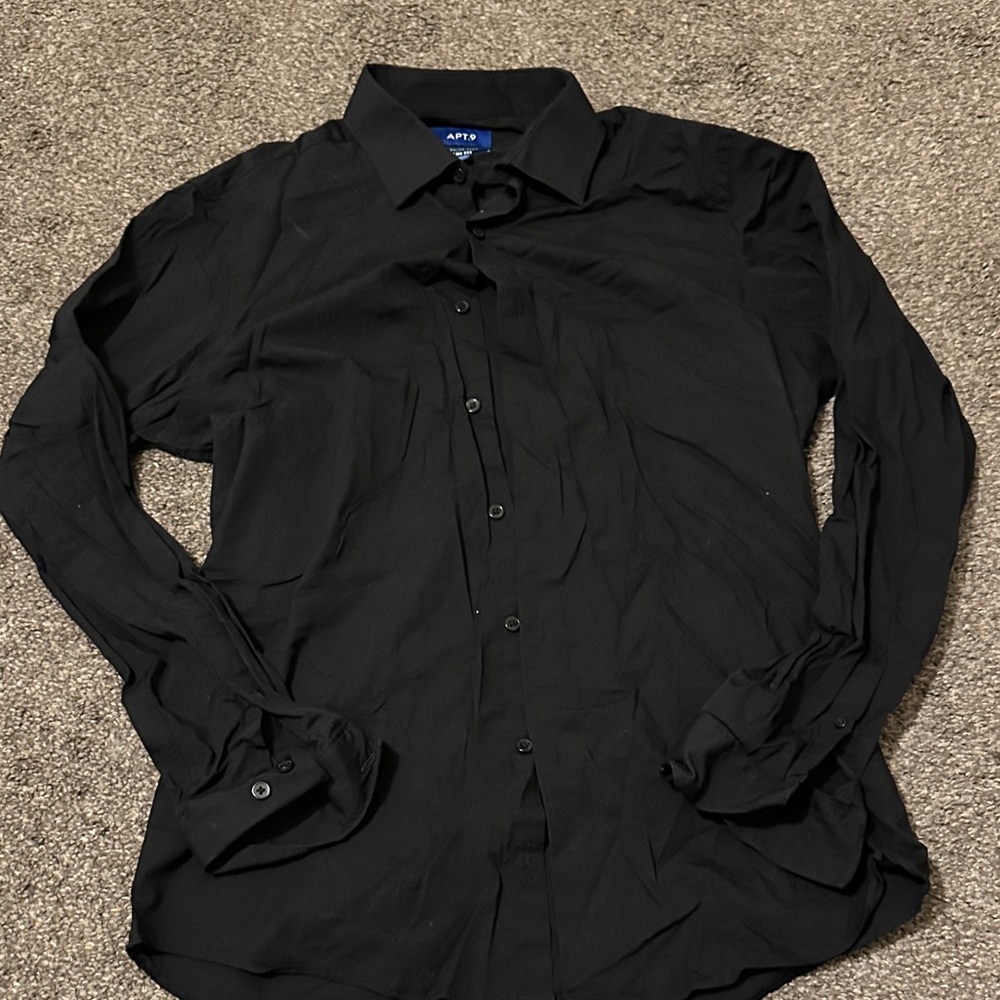 *DONATED* Men's Black Dress Shirt
